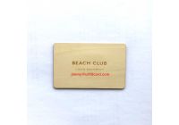 Renewable Materials Sustainable Wooden Keycards
