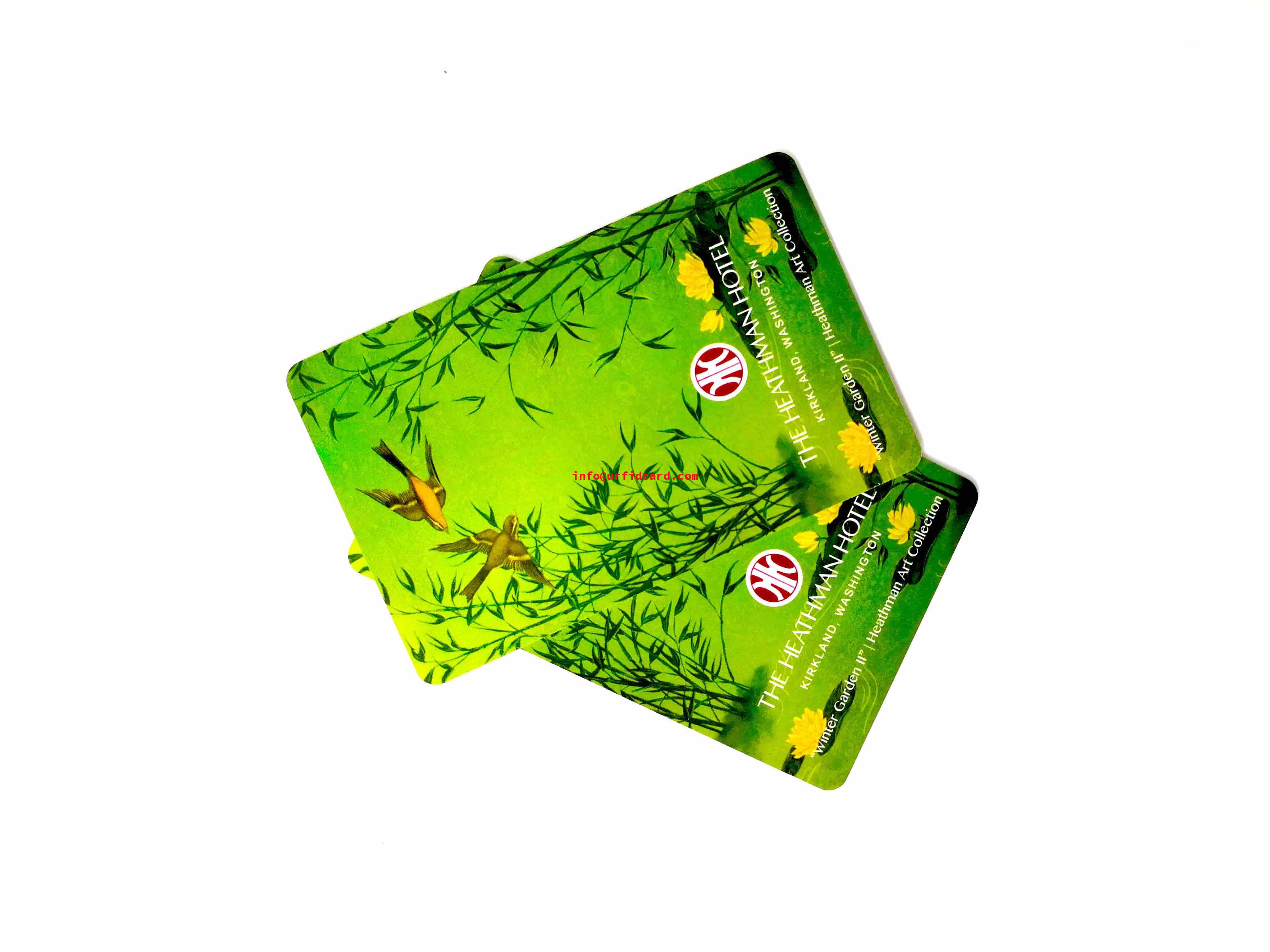 Plastic Hotel Key Cards For Saflok Manage System