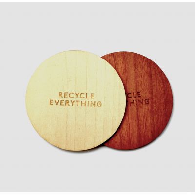 Sustainable Ntag213/Ntag216 Wood NFC Cards