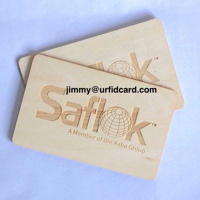 Saflok 6000 System Wooden RFID Room Keys